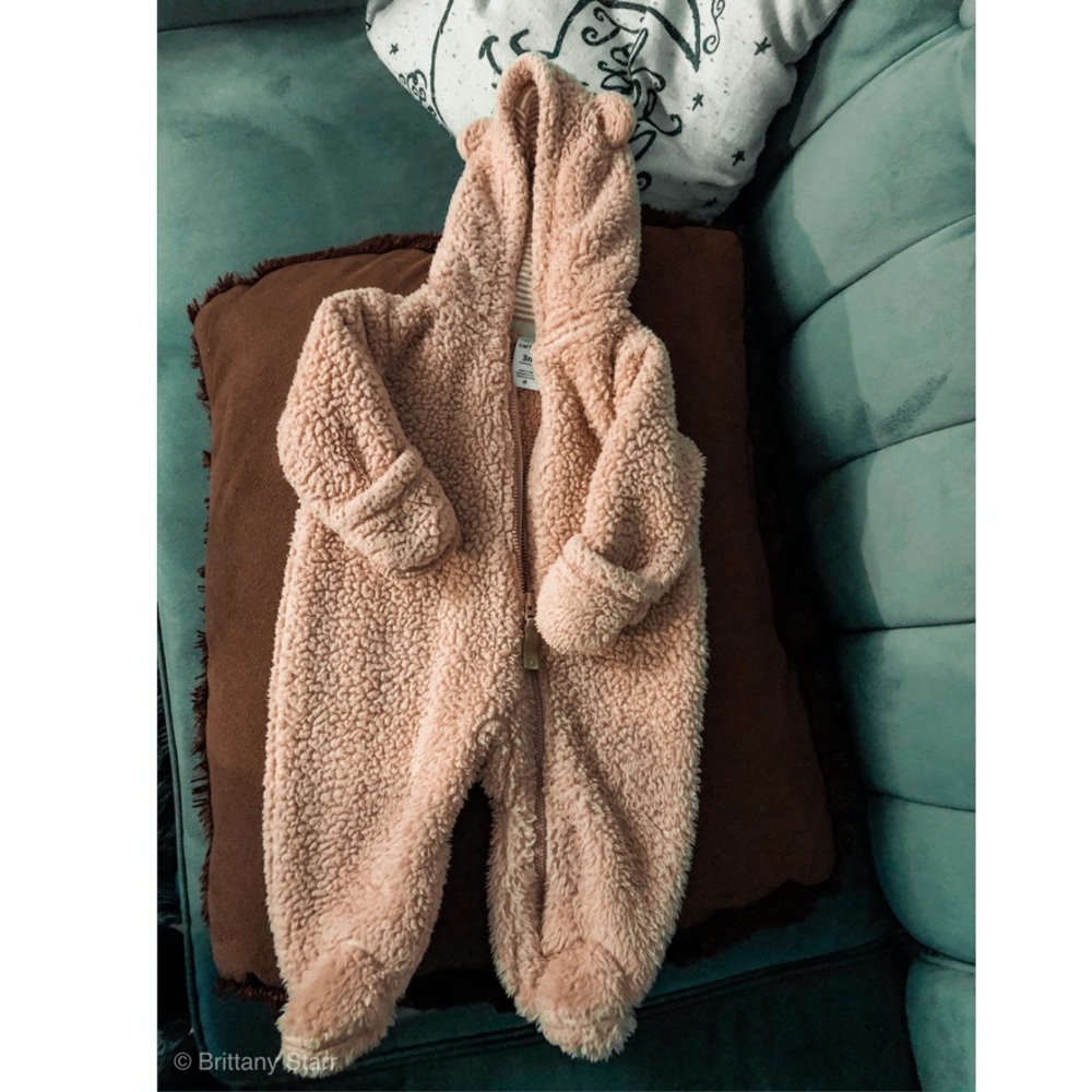Carters Teddy suit